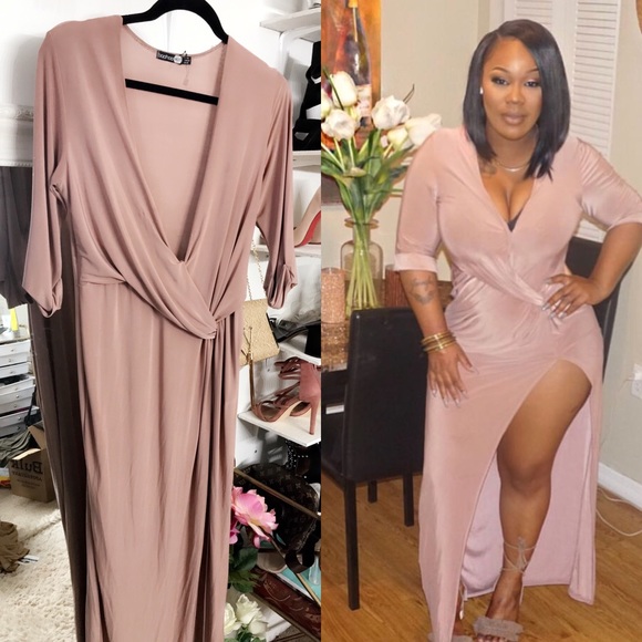 Dresses & Skirts - Long mauve pink dress